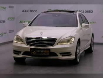 مرسيدس - بنز اس - كلاس 350 2011 اوتوماتيك 105,000 كم 6 سلندر دفع خلفي سيدان أبيض