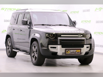 Land Rover  Defender  110 HSE  2023  Automatic  56,000 Km  6 Cylinder  Four Wheel Drive (4WD)  SUV  Carpathian grey  With Warranty