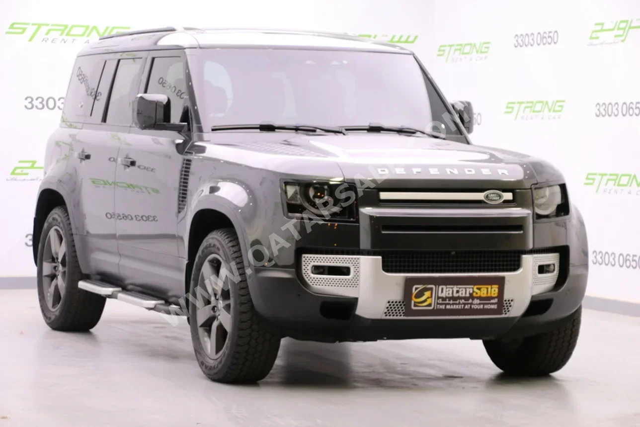 Land Rover  Defender  110 HSE  2023  Automatic  56,000 Km  6 Cylinder  Four Wheel Drive (4WD)  SUV  Carpathian grey  With Warranty