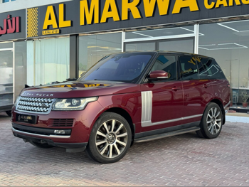 Land Rover  Range Rover  Vogue  2017  Automatic  116,000 Km  8 Cylinder  Four Wheel Drive (4WD)  SUV  Maroon