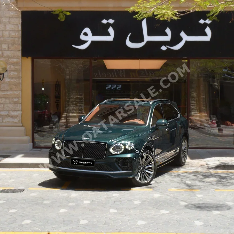 Bentley Bentayga Speed 2021 Automatic 49,800 Km 12 Cylinder Four Wheel Drive (4WD) SUV Green With Warranty