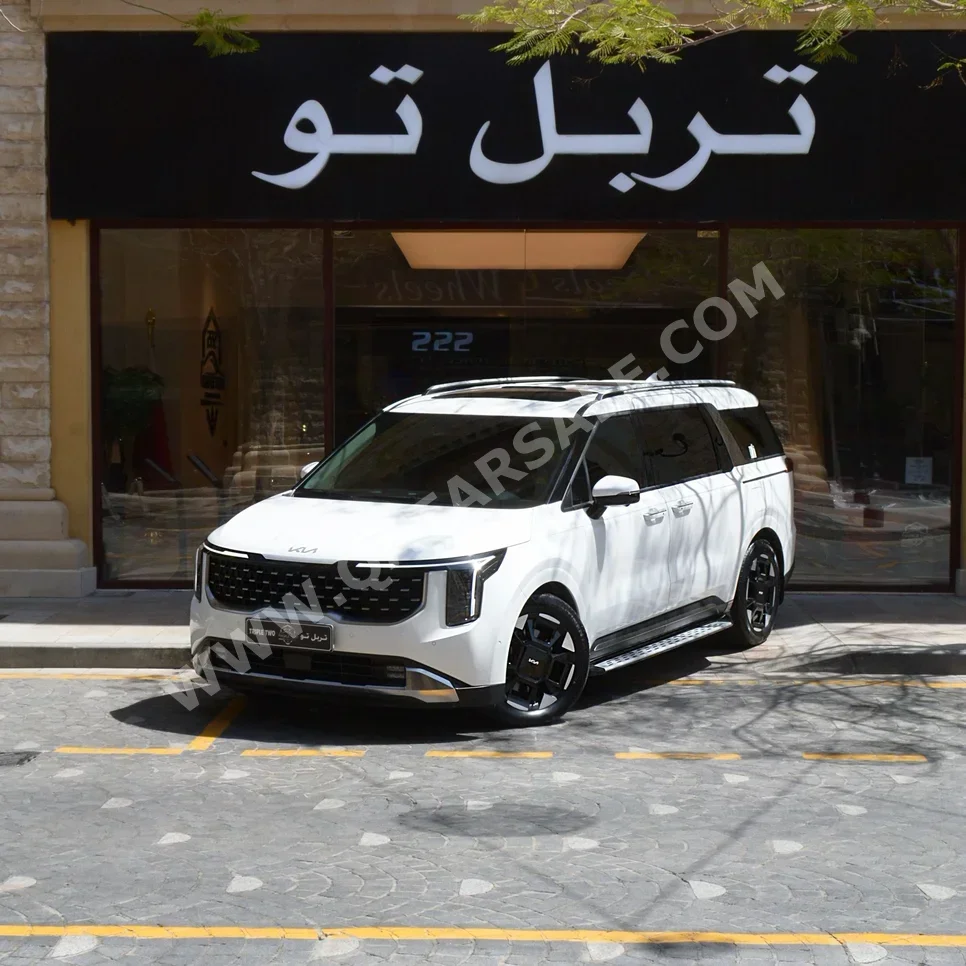 Kia  Carnival  2026  Automatic  7,200 Km  6 Cylinder  Front Wheel Drive (FWD)  Van / Bus  White  With Warranty