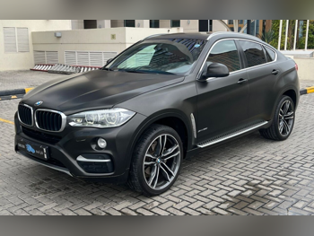 BMW  X-Series  X6  2016  Automatic  34,000 Km  6 Cylinder  Four Wheel Drive (4WD)  SUV  Black