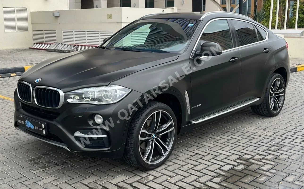 BMW X-Series X6 2016 Automatic 34,000 Km 6 Cylinder Four Wheel Drive (4WD) SUV Black