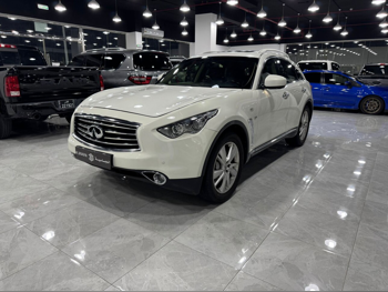 Infiniti QX 70 2016 Automatic 159,000 Km 6 Cylinder Four Wheel Drive (4WD) SUV White