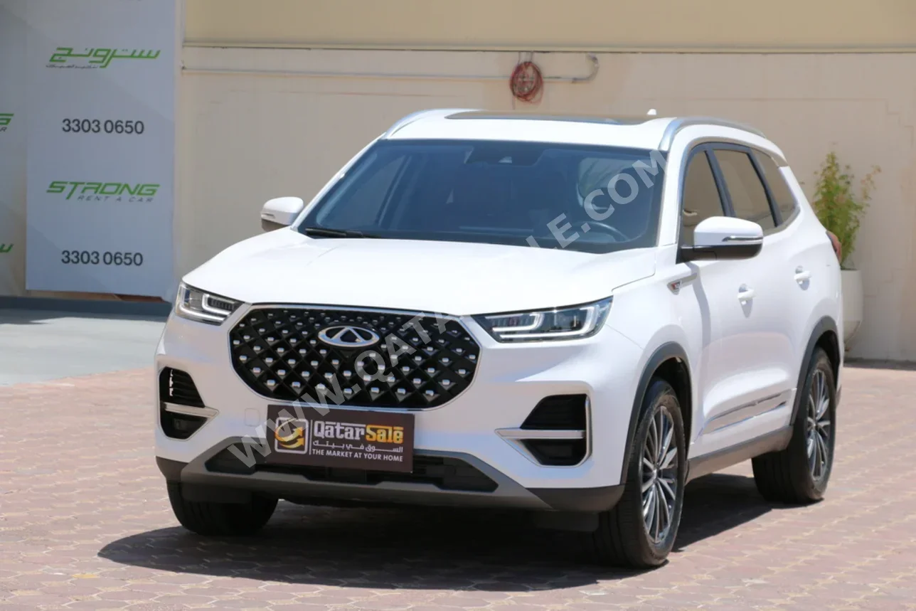 Chery  Tiggo  8 pro  2023  Automatic  43,000 Km  4 Cylinder  Front Wheel Drive (FWD)  SUV  White  With Warranty