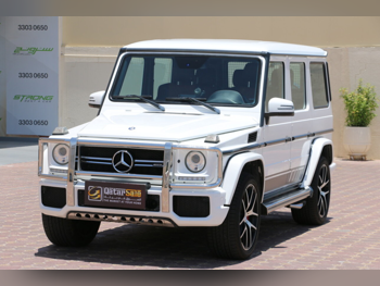 Mercedes-Benz G-Class 63 AMG 2016 Automatic 149,000 Km 8 Cylinder Four Wheel Drive (4WD) SUV White
