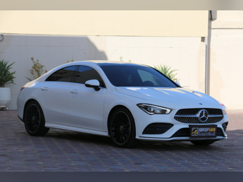 Mercedes-Benz CLA 250 2023 Automatic 33,000 Km 4 Cylinder Rear Wheel Drive (RWD) Sedan White With Warranty