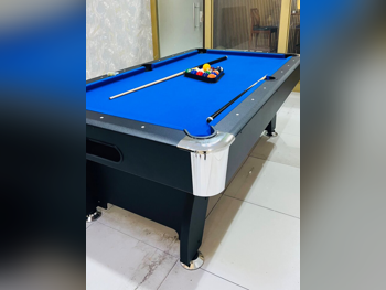 Game Tables - Billiard Table Size Small -Color Black and Blue