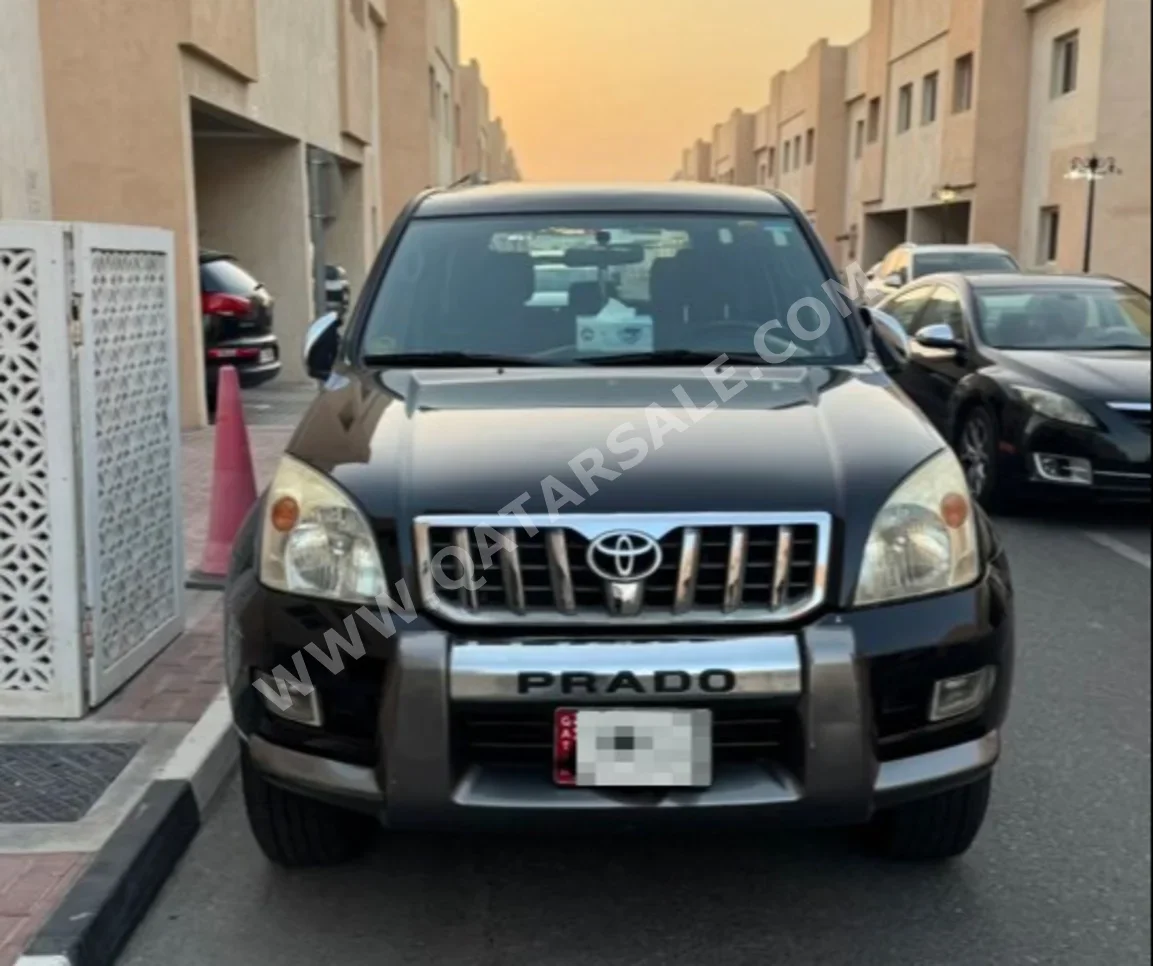 Toyota  Prado  GX  2008  Automatic  250,000 Km  4 Cylinder  Four Wheel Drive (4WD)  SUV  Black