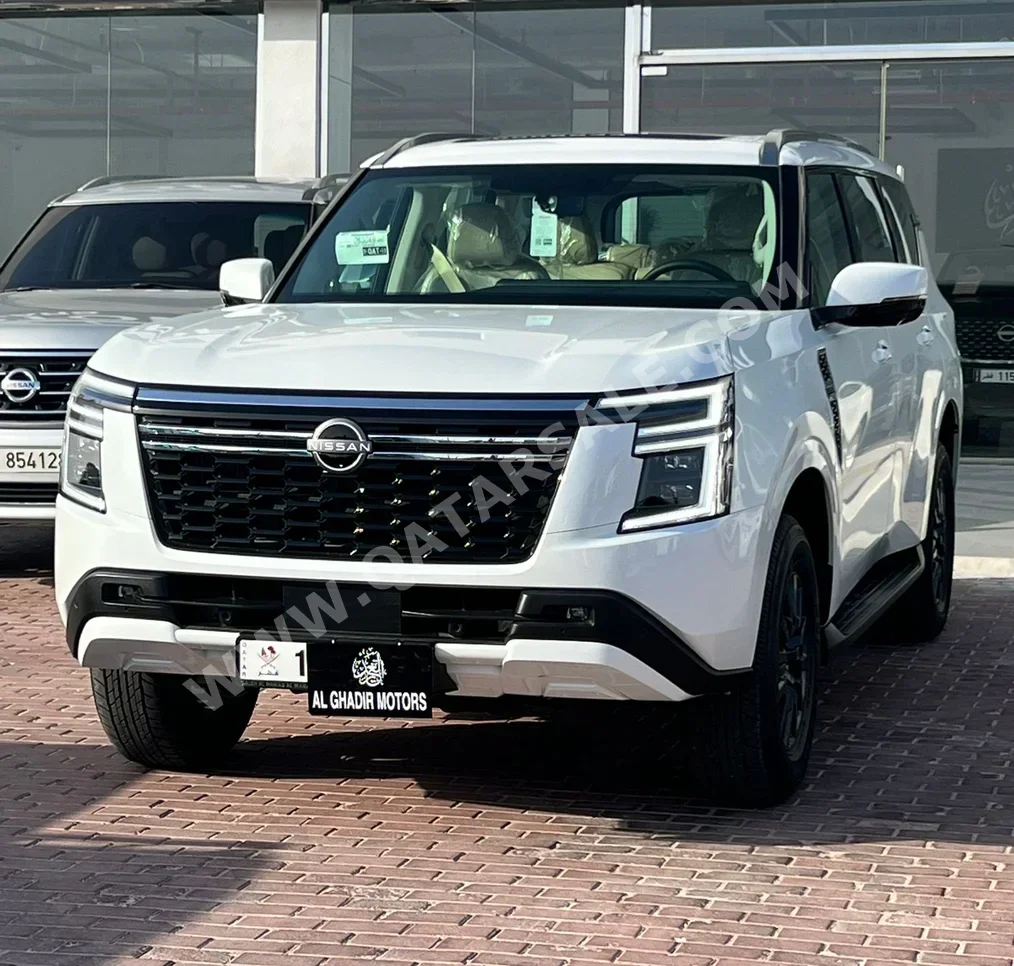 Nissan  Patrol  SE  2026  Automatic  0 Km  8 Cylinder  Four Wheel Drive (4WD)  SUV  White  With Warranty