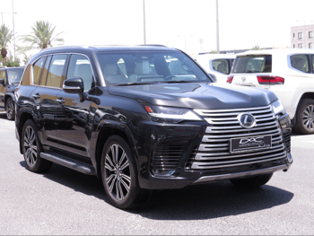Lexus  LX  600 Luxury  2025  Automatic  42,000 Km  6 Cylinder  Four Wheel Drive (4WD)  SUV  Black  With Warranty