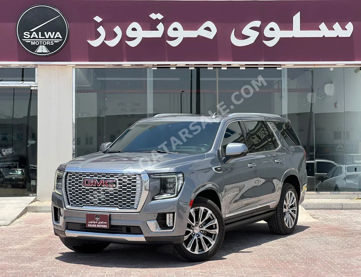 جي ام سي يوكون دينالي 2021 اوتوماتيك 159,000 كم 8 سلندر دفع رباعي اس يو في رمادي