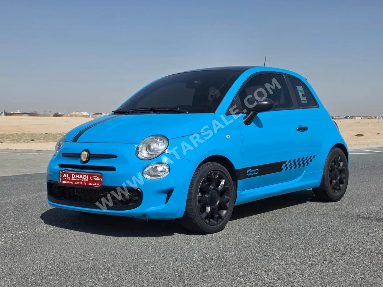 Fiat 500 2020 Automatic 112,000 Km 4 Cylinder Front Wheel Drive (FWD) Hatchback Blue