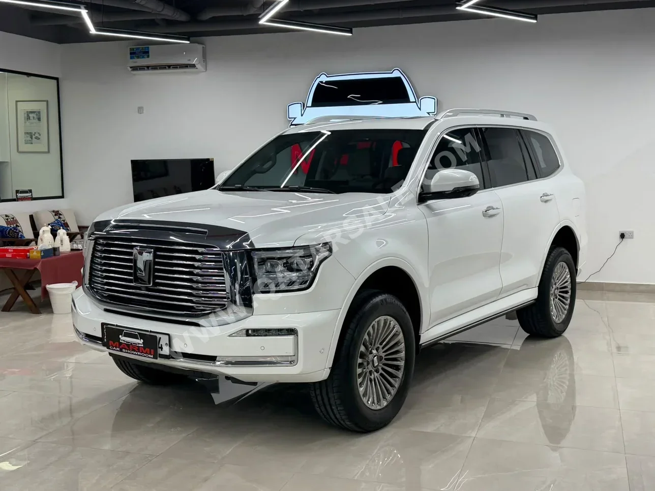 GWM Tank 500 2025 Automatic 35,000 Km 6 Cylinder Four Wheel Drive (4WD) SUV White With Warranty