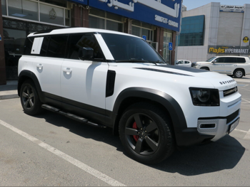 Land Rover  Defender  110 HSE  2023  Automatic  117,000 Km  6 Cylinder  Four Wheel Drive (4WD)  SUV  White  With Warranty