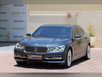 بي ام دبليو الفئة - السابعة 740 Li 2018 اوتوماتيك 96,000 كم 6 سلندر دفع خلفي سيدان رمادي