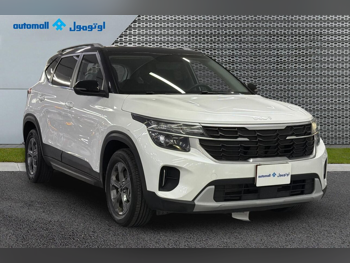 Kia  Seltos  2024  Automatic  53,517 Km  4 Cylinder  Front Wheel Drive (FWD)  SUV  White  With Warranty