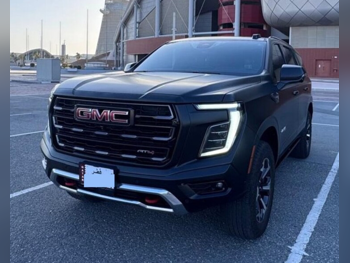 GMC  Yukon  AT 4  2025  Automatic  13,300 Km  8 Cylinder  Four Wheel Drive (4WD)  SUV  Black Matte  With Warranty