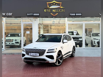 Genesis GV 80 2025 Automatic 21,000 Km 6 Cylinder Four Wheel Drive (4WD) SUV White With Warranty