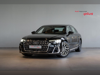 Audi A8 S-line 2025 Automatic 19,000 Km 6 Cylinder All Wheel Drive (AWD) Sedan Black With Warranty