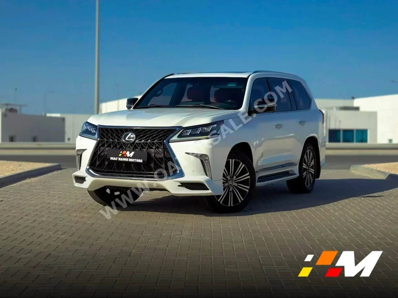 Lexus LX 570 S 2017 Automatic 288,000 Km 8 Cylinder Four Wheel Drive (4WD) SUV White