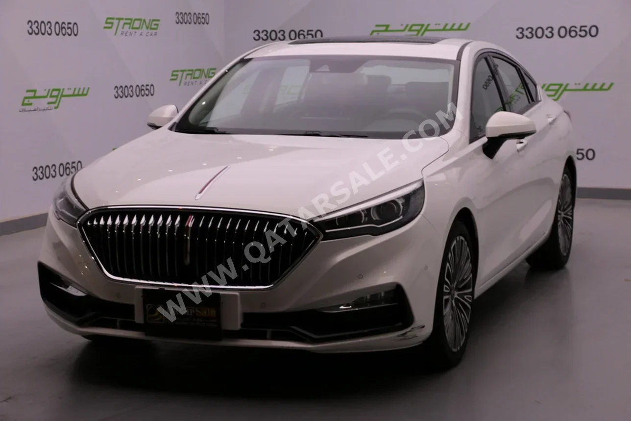 Hongqi  H5  35td  2022  Automatic  59,000 Km  4 Cylinder  Rear Wheel Drive (RWD)  Sedan  Pearl  With Warranty
