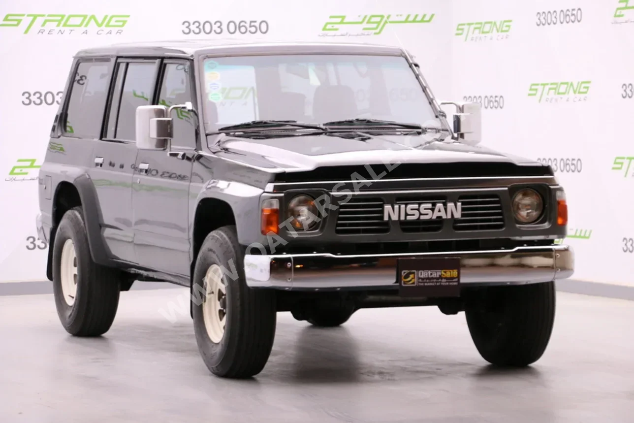 Nissan Patrol 1989 Manual 129,000 Km 6 Cylinder Four Wheel Drive (4WD) SUV Black