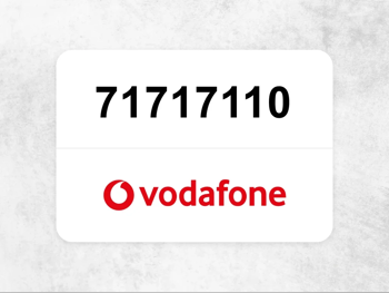 جوال فودافون 71717110