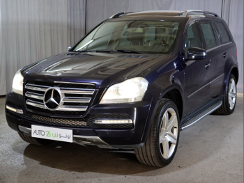 Mercedes-Benz GL 500 2012 Automatic 89,500 Km 8 Cylinder Four Wheel Drive (4WD) SUV Dark Blue With Warranty
