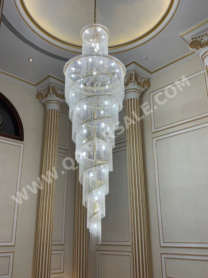 Lighting - Ceiling Lights - Gold -Number of Bulbs: 1