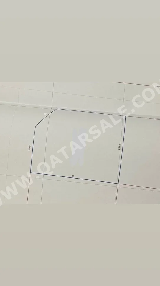 اراضي للبيع في الريان - الريان القديم -المساحة 692 متر مربع