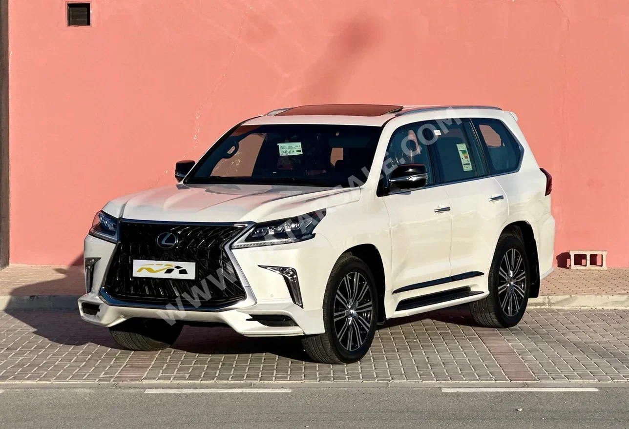 Lexus LX 570 S 2020 Automatic 6,000 Km 8 Cylinder Four Wheel Drive (4WD) SUV White