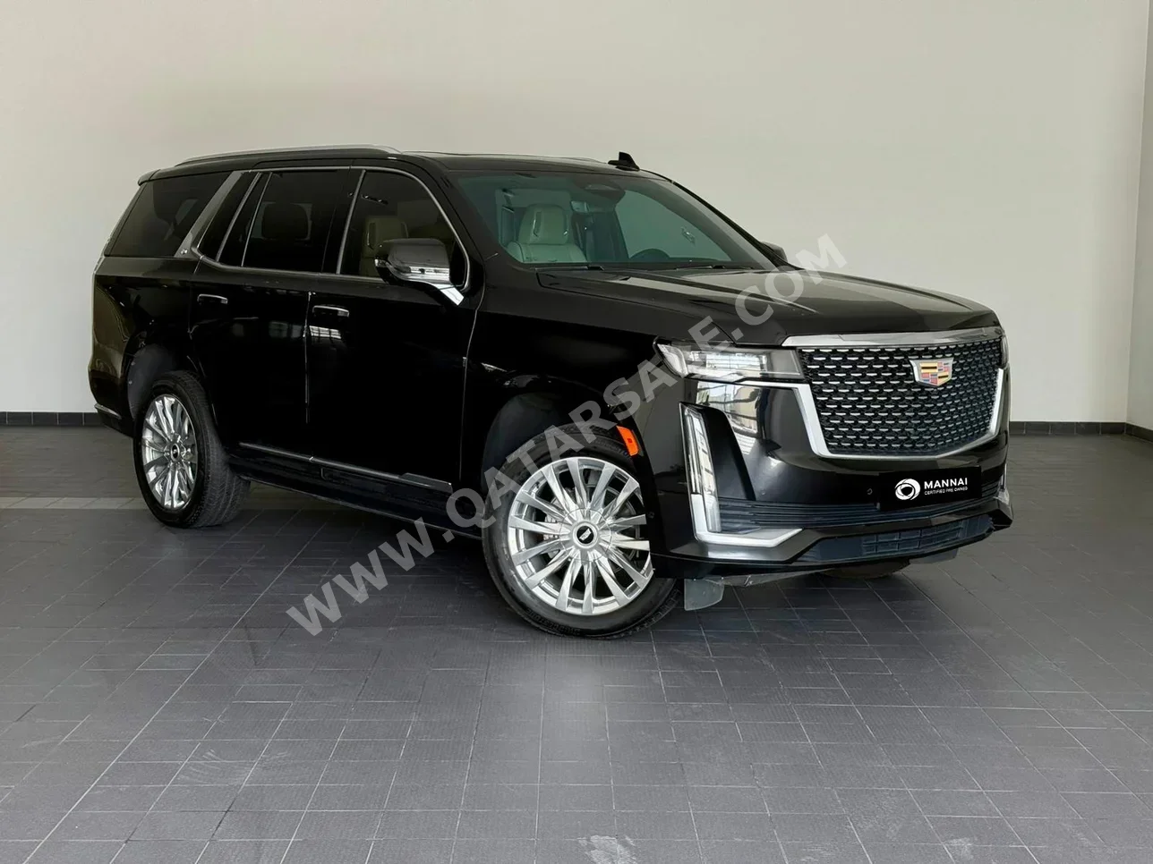 Cadillac Escalade Premium Luxury ESV 2024 Automatic 17,000 Km 8 Cylinder Four Wheel Drive (4WD) SUV Black With Warranty