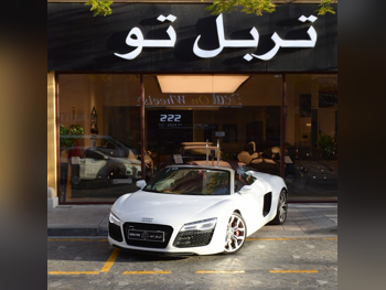 Audi  R8  2016  Automatic  132,770 Km  10 Cylinder  All Wheel Drive (AWD)  Coupe / Sport  White
