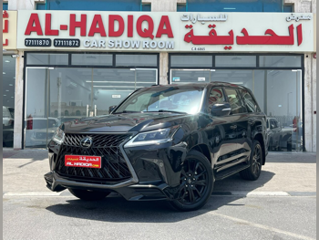 لكزس  ال اكس  570 اس بلاك ايديشن  2020  اوتوماتيك  84,000 كم  8 سلندر  دفع رباعي  اس يو في  أسود