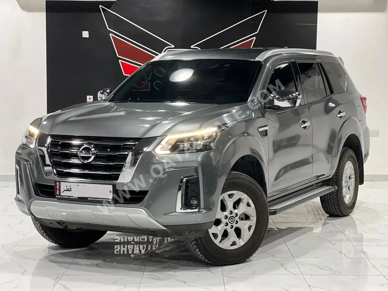 Nissan Xterra Titanium 2024 Automatic 12,000 Km 6 Cylinder Four Wheel Drive (4WD) SUV Gray With Warranty