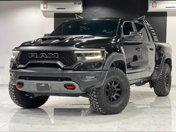Dodge Ram TRX 2023 Automatic 90,000 Km 8 Cylinder Four Wheel Drive (4WD) Pick Up Black With Warranty