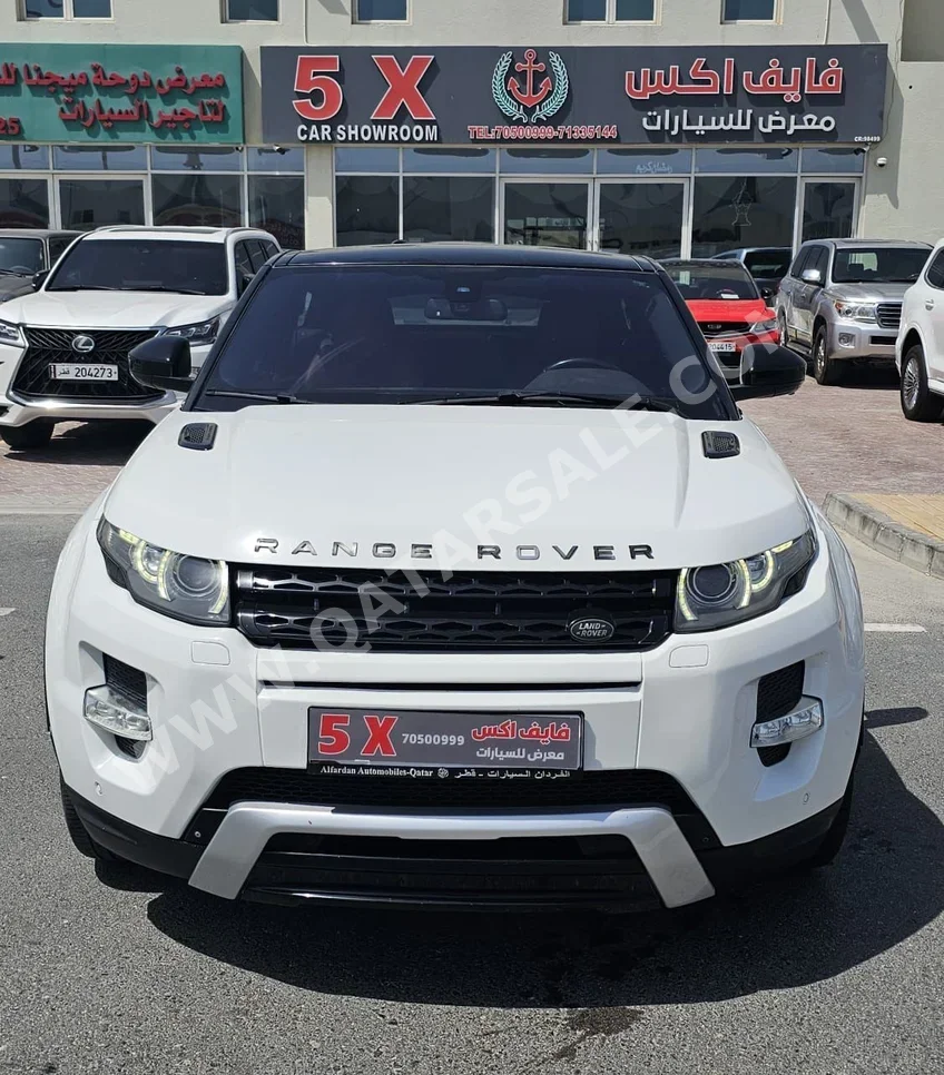 Land Rover Evoque 2015 Automatic 227,000 Km 4 Cylinder Four Wheel Drive (4WD) SUV White