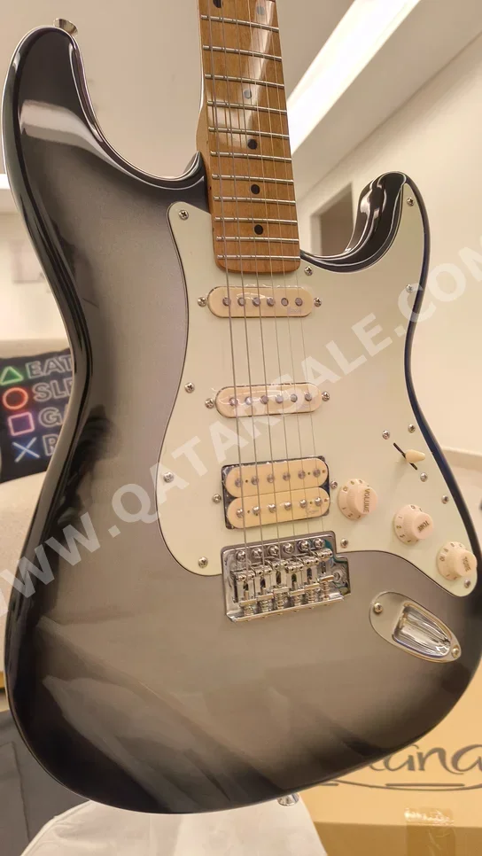 Electric Guitar  Blue and Gray /  For Intermediate