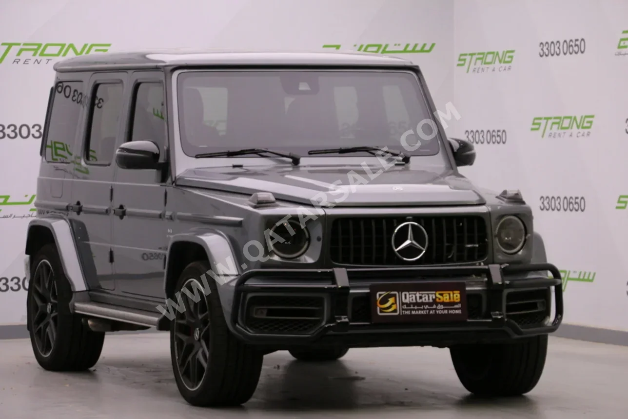 Mercedes-Benz G-Class 63 AMG 2021 Automatic 117,500 Km 8 Cylinder Four Wheel Drive (4WD) SUV Gray