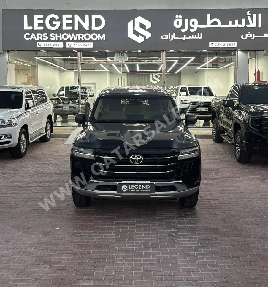 Toyota Land Cruiser GX 2024 Automatic 103,000 Km 6 Cylinder Four Wheel Drive (4WD) SUV Black