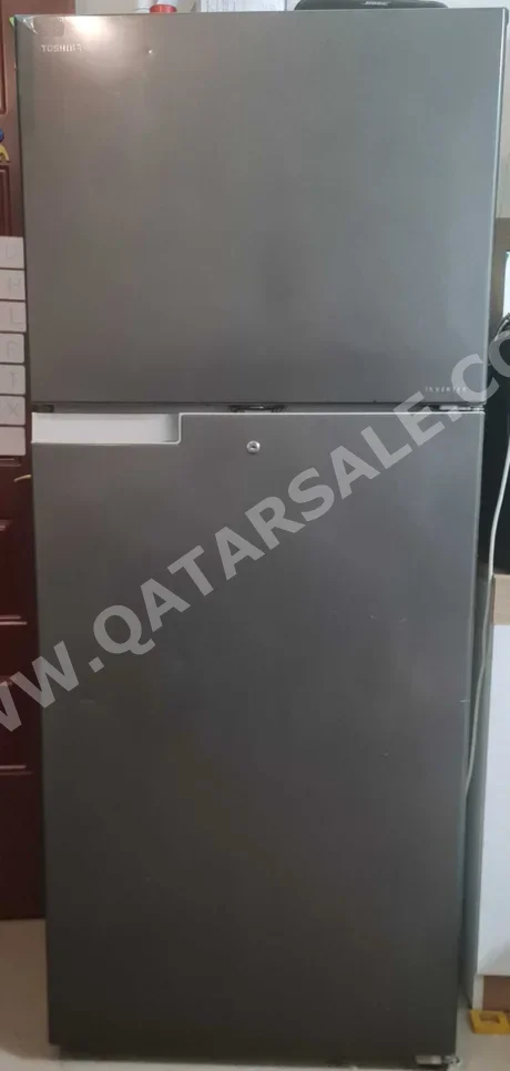 Toshiba Classic Refrigerator - Gray