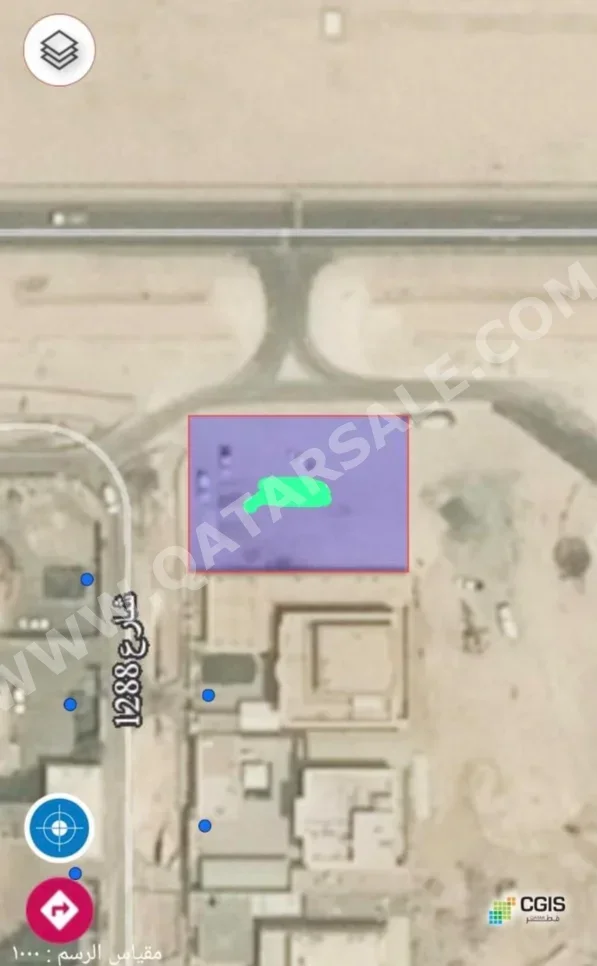 Lands For Sale in Al Daayen - Rawdat Al Hamama -Area Size 1,139 Square Meter