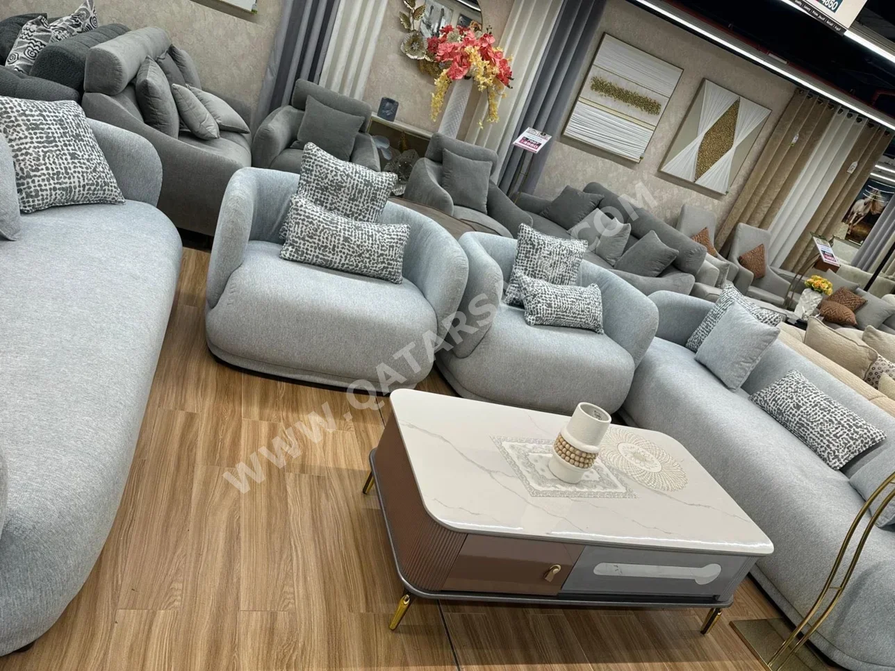Sofas, Couches & Chairs - With Table