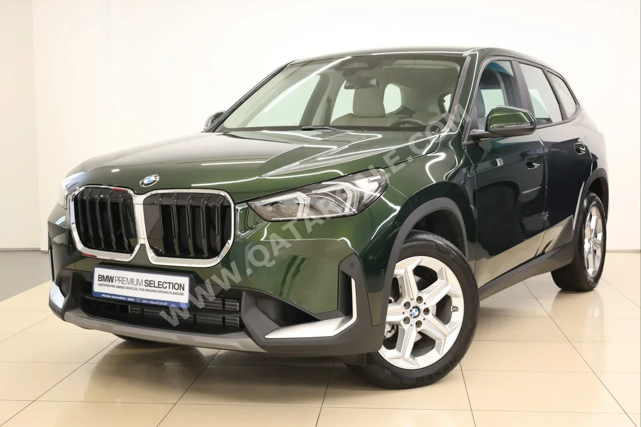 BMW X-Series X1 2025 Automatic 6,000 Km 4 Cylinder Four Wheel Drive (4WD) SUV Green With Warranty
