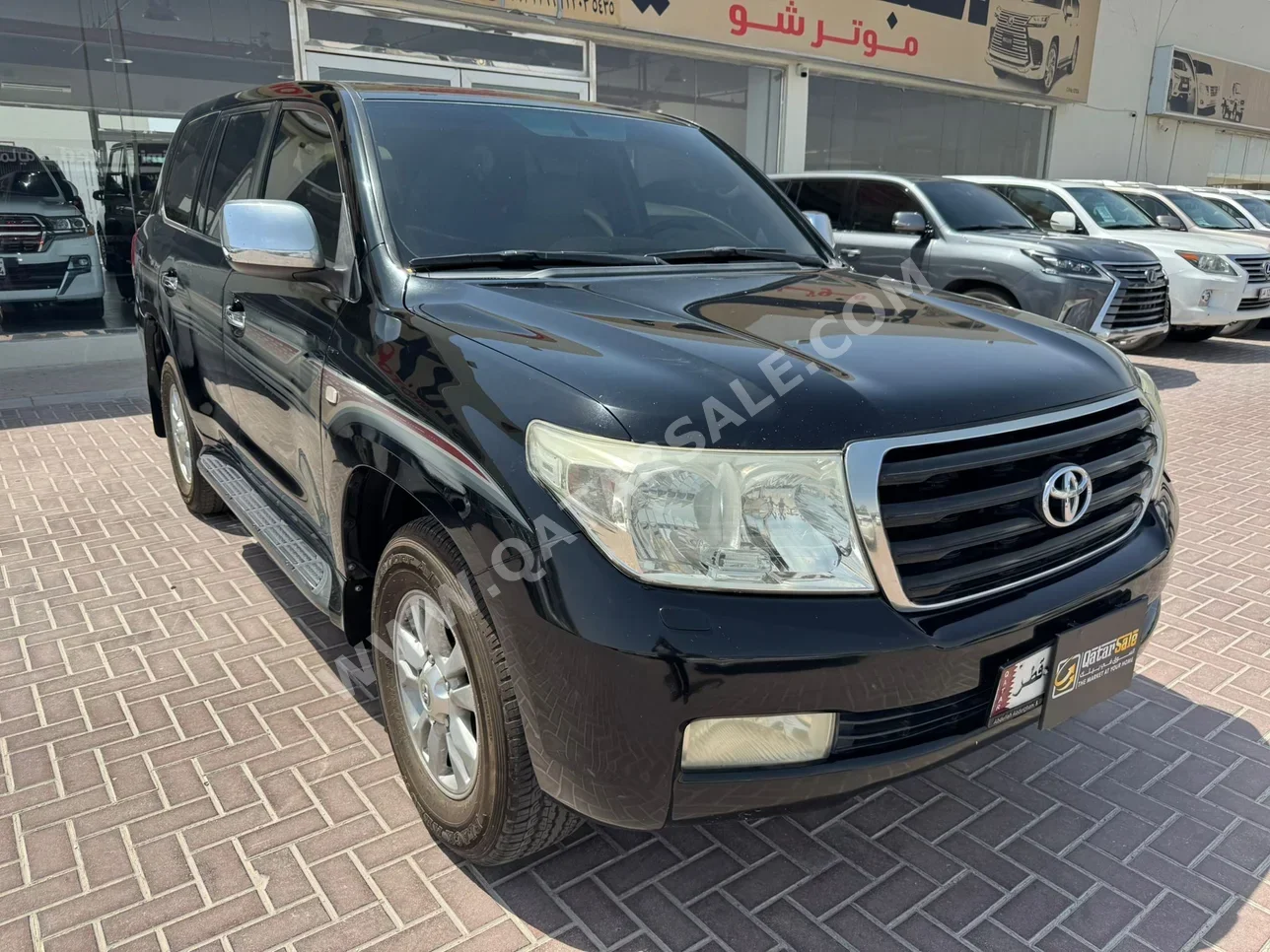 تويوتا لاند كروزر جي اكس ار 2009 اوتوماتيك 390,000 كم 8 سلندر دفع رباعي اس يو في أسود