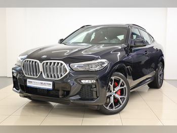 BMW X-Series X6 40i 2021 Automatic 26,500 Km 6 Cylinder All Wheel Drive (AWD) SUV Black With Warranty