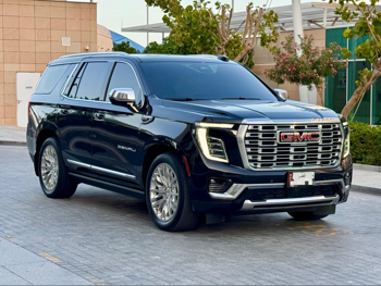 GMC Yukon Denali 2025 Automatic 60,000 Km 8 Cylinder Four Wheel Drive (4WD) SUV Black With Warranty