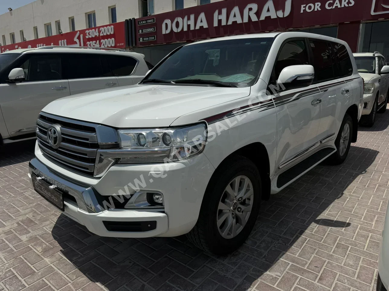 Toyota Land Cruiser GXR 2021 Automatic 210,000 Km 8 Cylinder Four Wheel Drive (4WD) SUV White